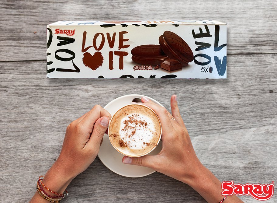 Saray Loveit ve kahve; keyfini yerine getirecek 🥰 #Saray #SarayBisküvi #Loveit #SarayLoveit #kahve #kahvekeyfi