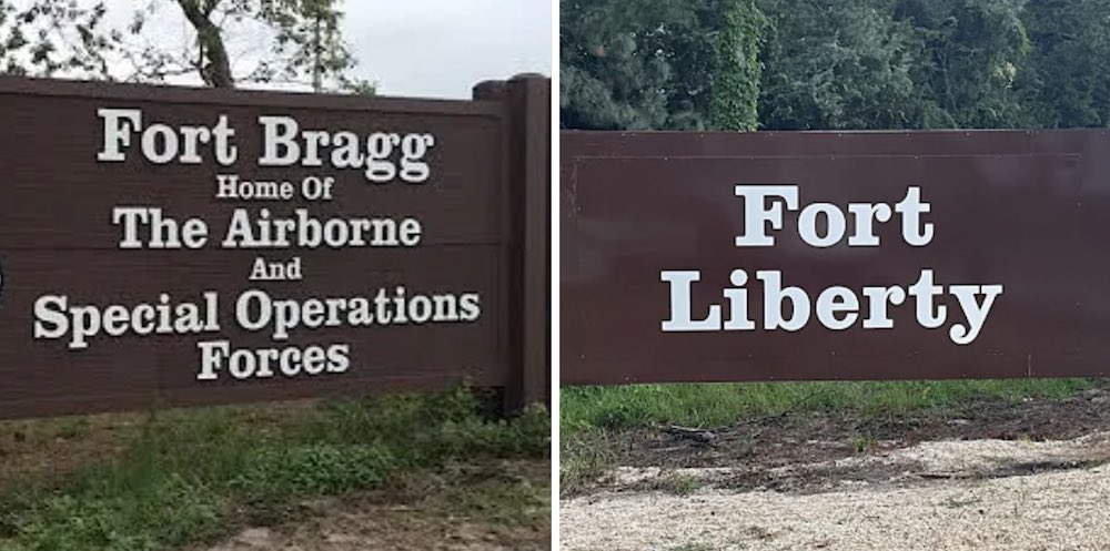 PRIORITIES: Biden is spending $40M to rebrand Fort Bragg to Fort Liberty. Meanwhile almost 1,000 soldiers and their families living on the base earn so little they qualify for welfare. My advice: lift those families out of poverty before spending money on virtue signaling.