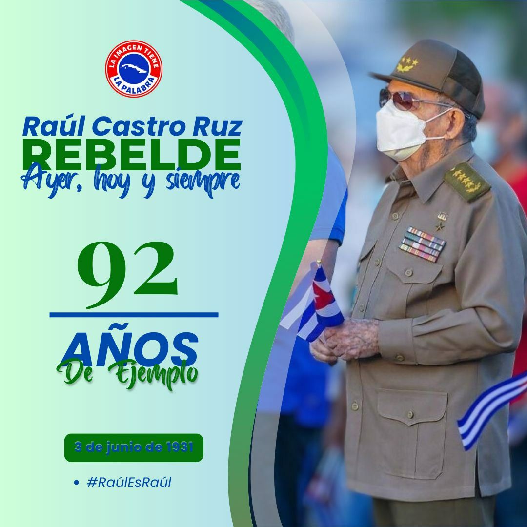 #RaulEsRaul #CubaPorLaVida #CubaPorLaVida <a href="/Marile90480696/">Marile</a> @adizyoli <a href="/Colaboracionqba/">Unidad Central de Cooperación Médica 🇨🇺</a> <a href="/cubacooperaven/">Brigada Médica Cubana en Venezuela</a> <a href="/DcMedica/">Misión Médica Cubana en el Distrito Capital</a> <a href="/DrRobertoMOjeda/">Dr. Roberto Morales Ojeda</a> <a href="/japortalmiranda/">José Angel Portal Miranda</a> <a href="/JosAnto54744901/">José Antonio Machado Reyes</a>