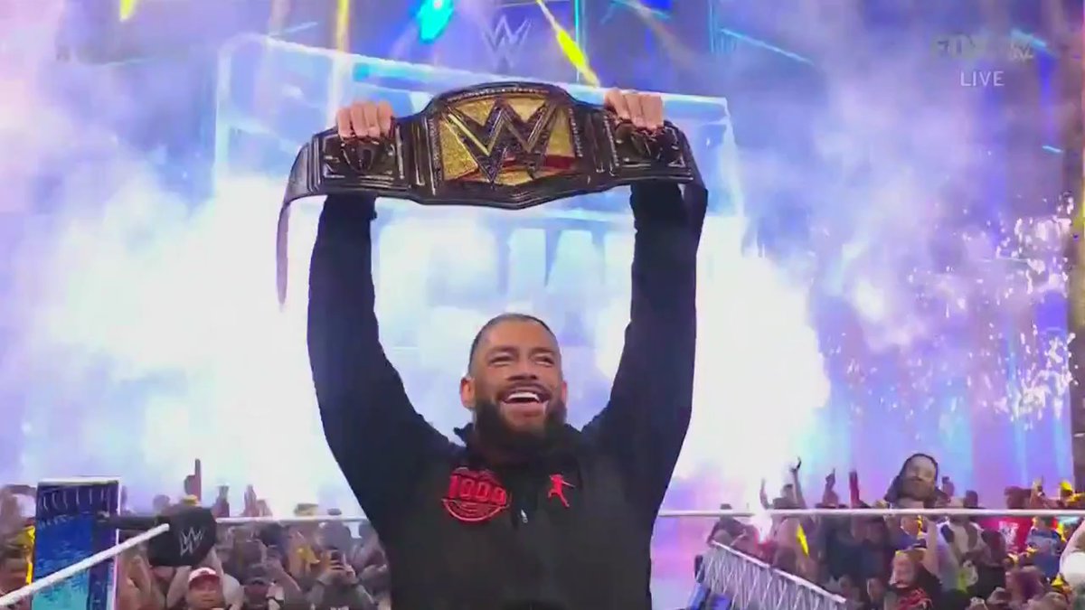 RomanRSource's tweet image. Daily Roman Fix #RomanReigns #RomanEmpire #TribalChief #HeadoftheTable #WWE