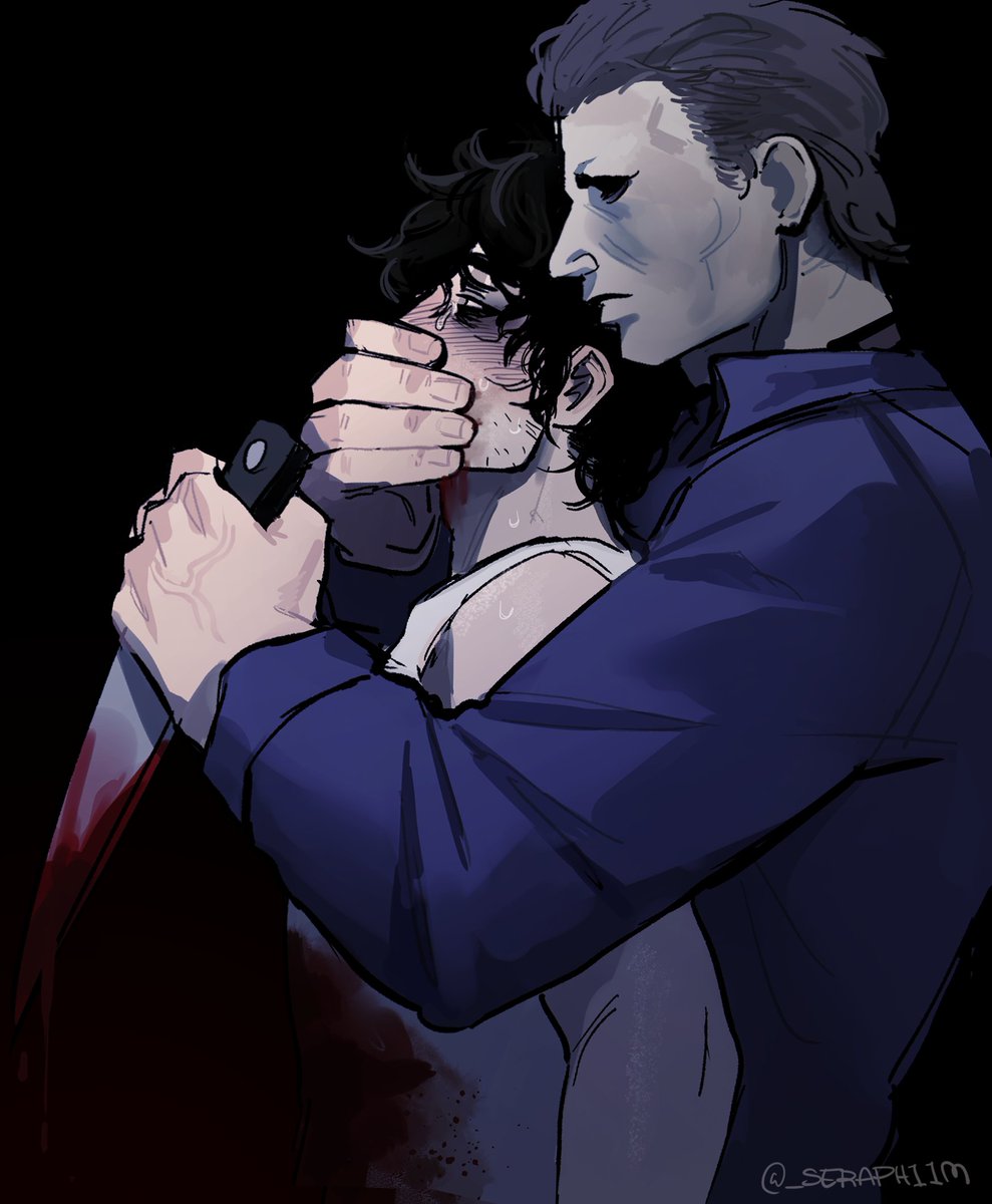 _SERAPH11M's tweet photo. happy pride month #michaelmyers #dannyjohnson #dbd https://t.co/E8RQRkRuYK
