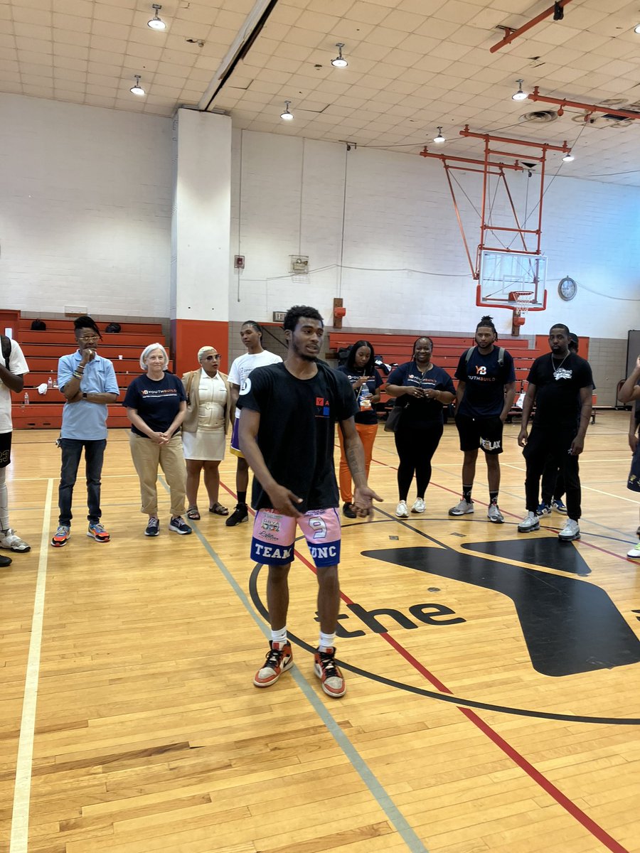 Shared community service project, basketball tournament &amp; restorative circles w our YouthBuild brothers &amp; sisters from New Jersey &amp; NYC. And Tri-state basketball championship for our <a href="/YouthBuildPHL/">YouthBuild Philly</a> student leaders and winning hoopers. Beautiful day connecting w amazing community