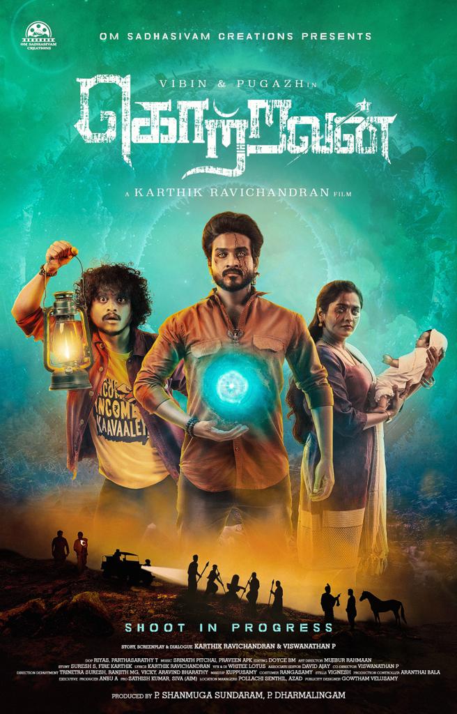 #Kottravan First Look ❤️‍🔥

The undiscoverable Mysterious are untied.
To reshuffle Human belief.

Shoot in Progress

Directed by 
<a href="/Karthik_140591/">Karthik Ravichandran</a>

Starring 
<a href="/ActorVibin/">Actor Vibin</a>
 
@VijaytvpugazhO

Produced by 
<a href="/SadhasivamCrea1/">Sadhasivam Creations</a>

<a href="/DopRiyas/">Dop_Riyas</a>

<a href="/anjali84795/">Anjali Tevar</a>

@Sanjanasingh_

<a href="/ABaarathy/">Aravind Baarathy</a>
