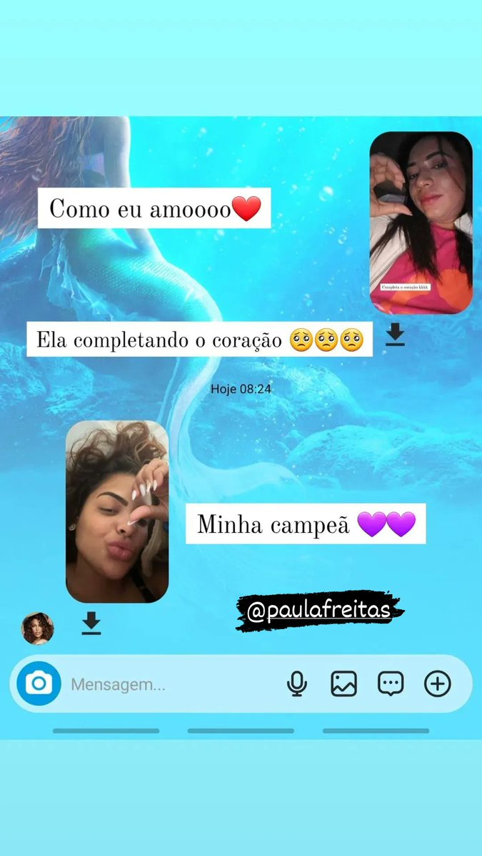 Paulyranhas's tweet photo. Que fofaaaa💜 https://t.co/99nZCIeksY