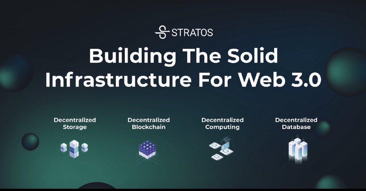 💎$STOS @Stratos_Network Mainnet incoming! #Crypto #UtilityCoin #Mainnet #microcap #gem #DYOR #storage #computing #blockchain #InvestmentOpportunity #infrastructure