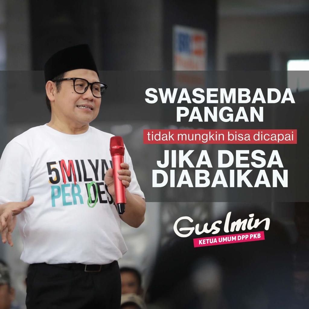 Desa adalah Pondasi negara #GusMuhaimin
#PKBBelaPetani