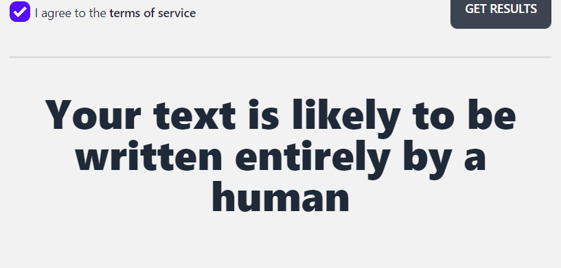 danmurrays's tweet photo. Its easy to detect text written by ChatGPT

But I found a way around it: 

Here's how: https://t.co/vM1ybDfU34