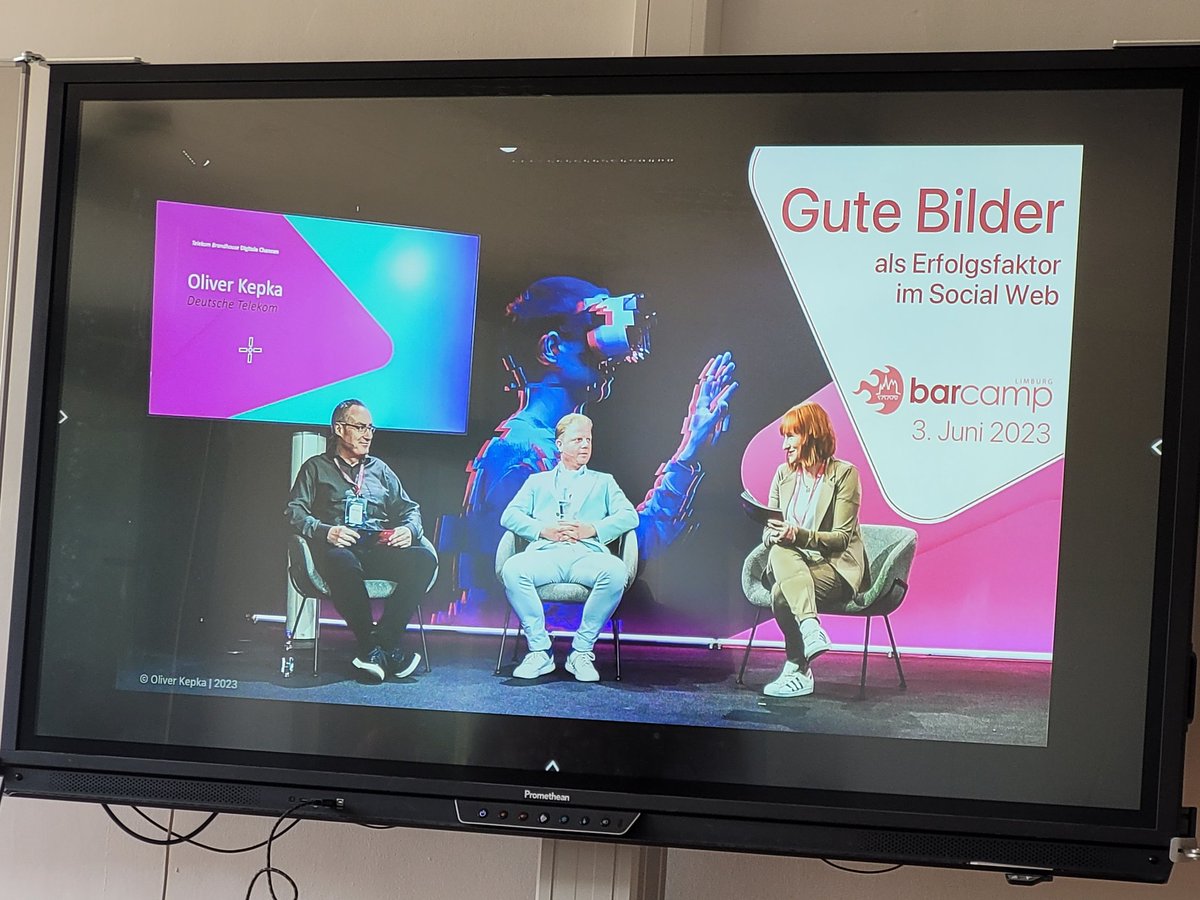 aherale's tweet photo. Gespannt auf die Session "Gute Bilder als Erfolgsfaktor im Social Web" von Oliver Kepka beim BarCamp Limburg #bclm23 @BarCampLimburg https://t.co/2VDvxDjLtF