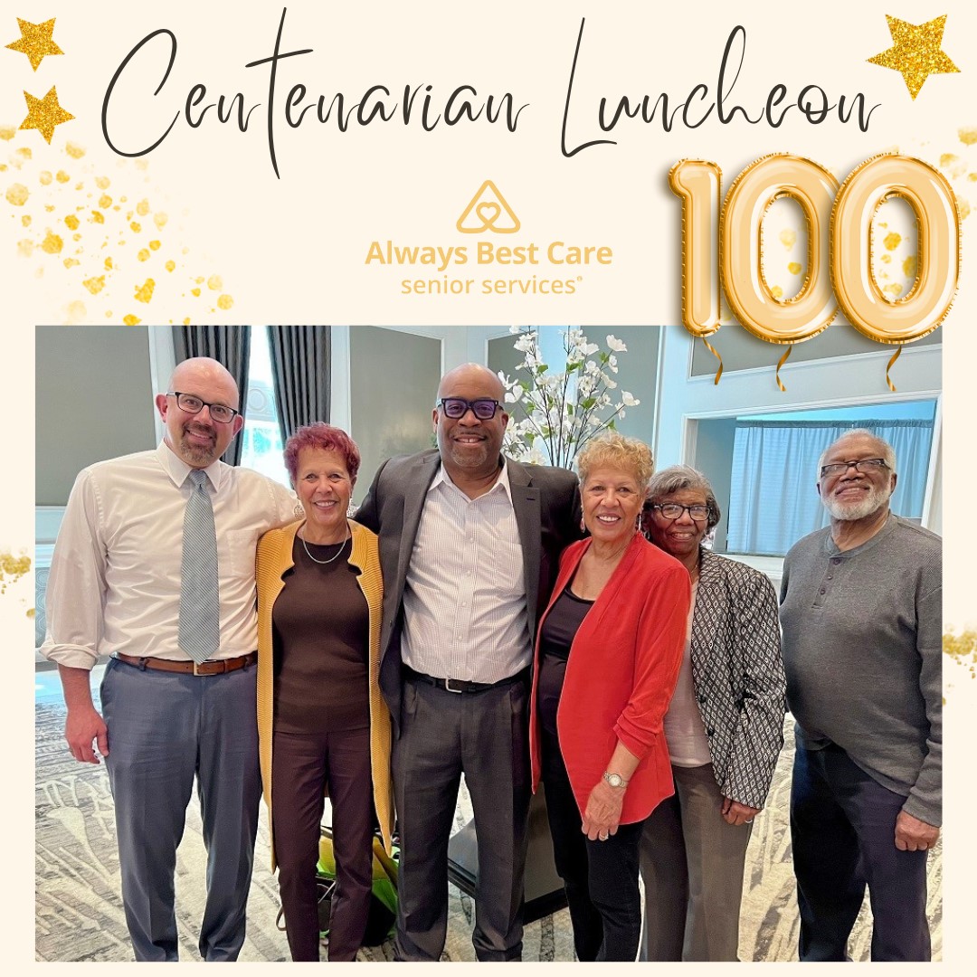 Always Best Care Philadelphia is a proud sponsor of this annual event which honors residents of Delaware County, PA who will turn (or already are) 100 years old. 

#Centenarian #Luncheon #AlwaysBestCare #DelawareCo #Century #AlwaysBestCare#SeniorHousing #OlderAdult #Aging