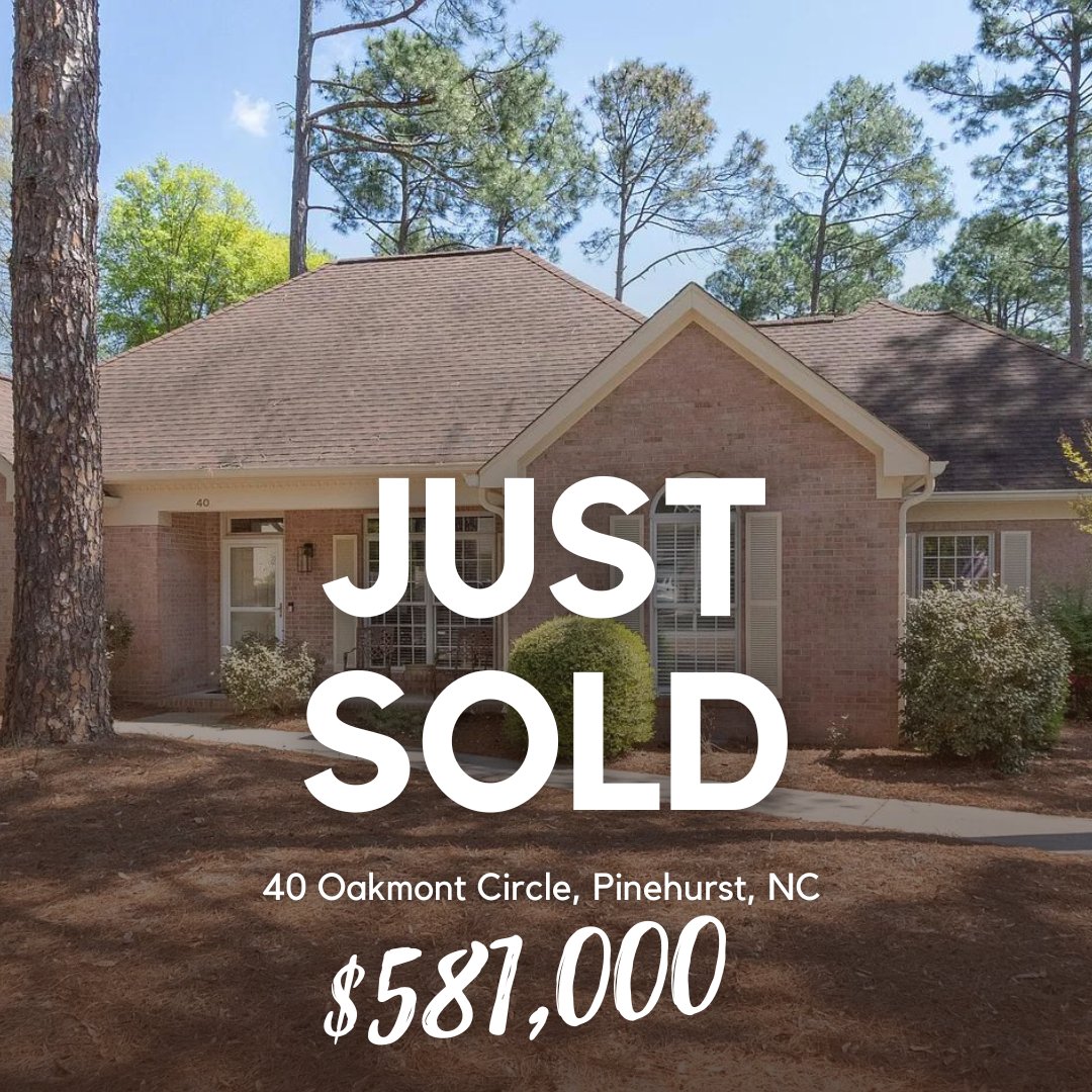 LinHutaff's tweet photo. SOLD 4 bd | 3 ba | 2,479 sqft beautiful home! So thrilled for our sellers 🏠 #nchomes #pinehurstrealtor #homesforsale #pinehurstrealestate https://t.co/FlgAELYPmY