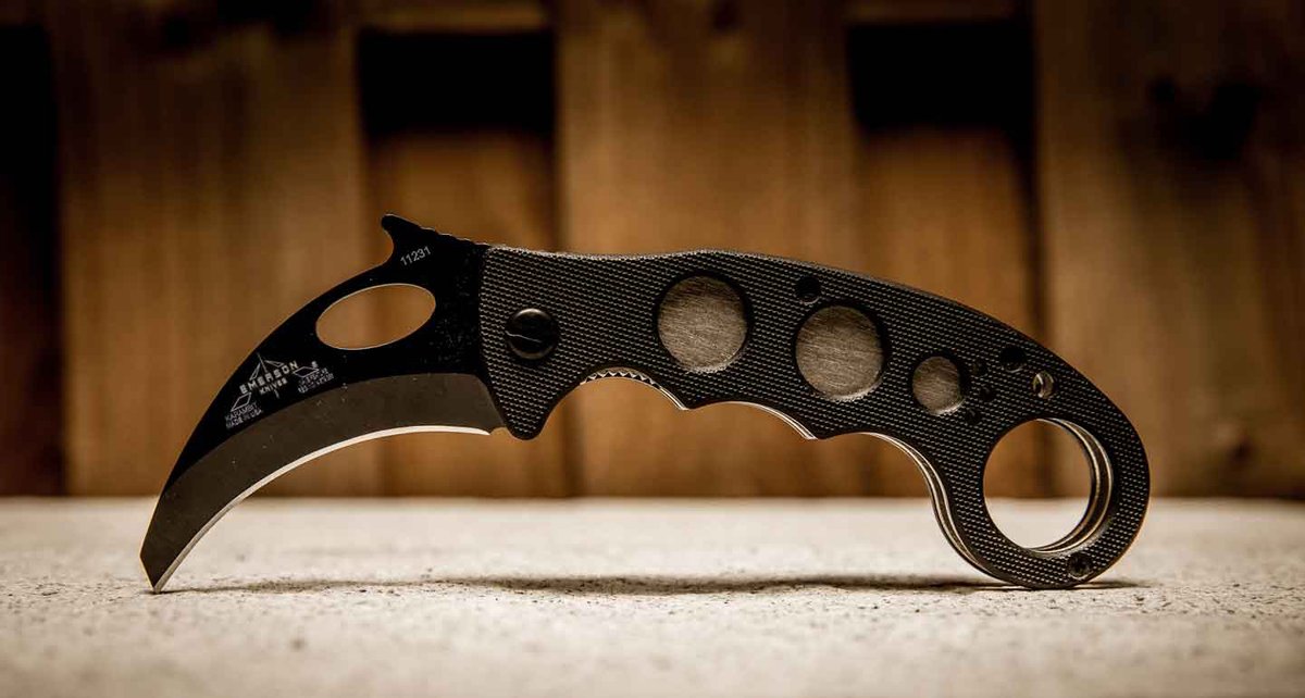 Who's coming to Blade Show today? We look forward to seeing you there! Booth # 1604

Ernest Emerson Custom Knife Lottery 
Saturday ROOM #103 3:00pm

“Knowledge Destroys Fear” 
by Ernest Emerson
Saturday Room #104 12:00PM

#emersonknives #bladeshow #karambit