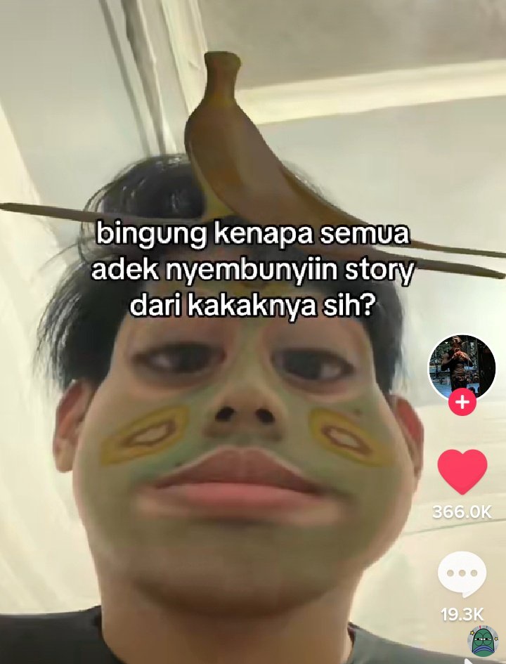 💚 Valid ga nih dik adick? Wkwk Tapi kenapa ya kalo kakak tuh feel free aja gitu nunjukin story mereka ke adek🤔