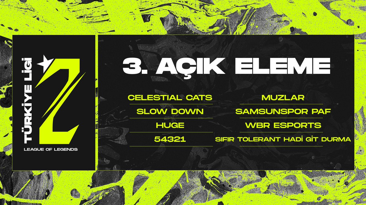 2. Lig 3. Açık Eleme tamamlandı! Aşamanın en başarılı 8 takımı adını kapalı elemeye yazdırdı.

4. Açık Eleme, 4-5 Haziran tarihlerinde oynanacak.