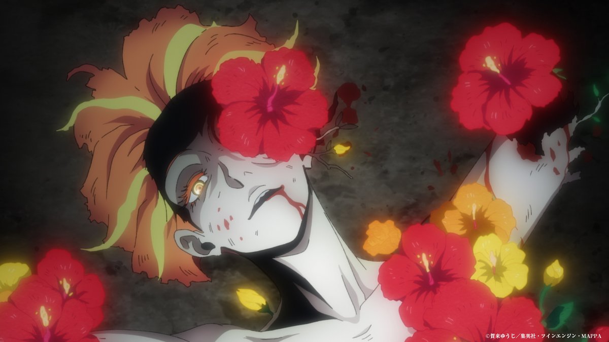 Thanks for watching another episode of #HellsParadise🌺

Another awesome battle of the show! Let's go GABIMARU!!!! 

#HellsParadise #Jigokuraku #地獄楽アニメ 