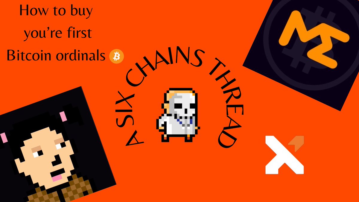 Sebsixchain's tweet photo. If you're looking for a step-by-step guide to get started with #BitcoinOrdinals, look no further! Six Chains got you 🤗

In this thread, I'll teach you how to set up an @xverse wallet and buy your first ordinals on @MEonBTC, all on your phone 🟧

Let's get to it 👇

🧵1/12 https://t.co/LBrTjAOI5d