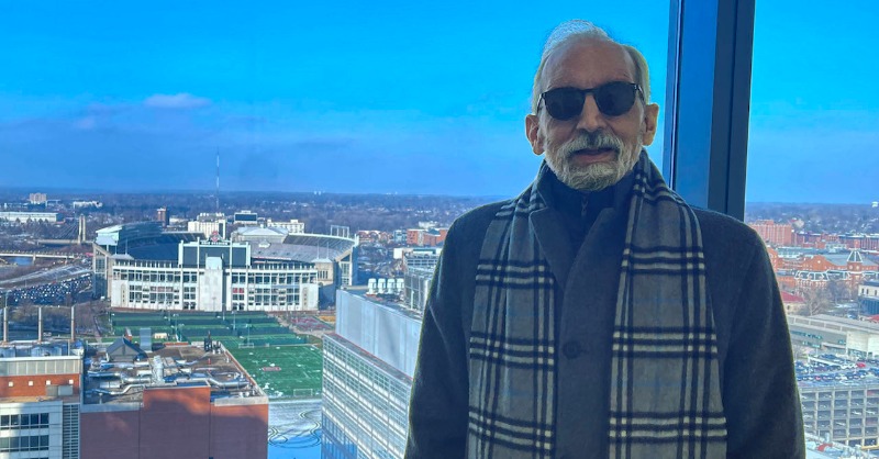 OSUCCC_James's tweet photo. The #cancer journey of Mariano Nevarez brought him to @OhioState, where he found beauty and hope among the challenges of treatment.
