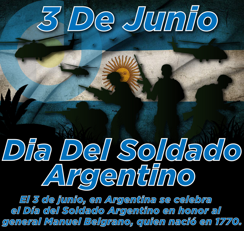 Demos_Merlo's tweet photo. 3 DE JUNIO, DÍA DEL SOLDADO ARGENTINO. 
SUBORDINACIÓN Y VALOR... PARA DEFENDER A LA PATRIA, ¡¡VIVA LA PATRIA!! https://t.co/ai9ltluCLO