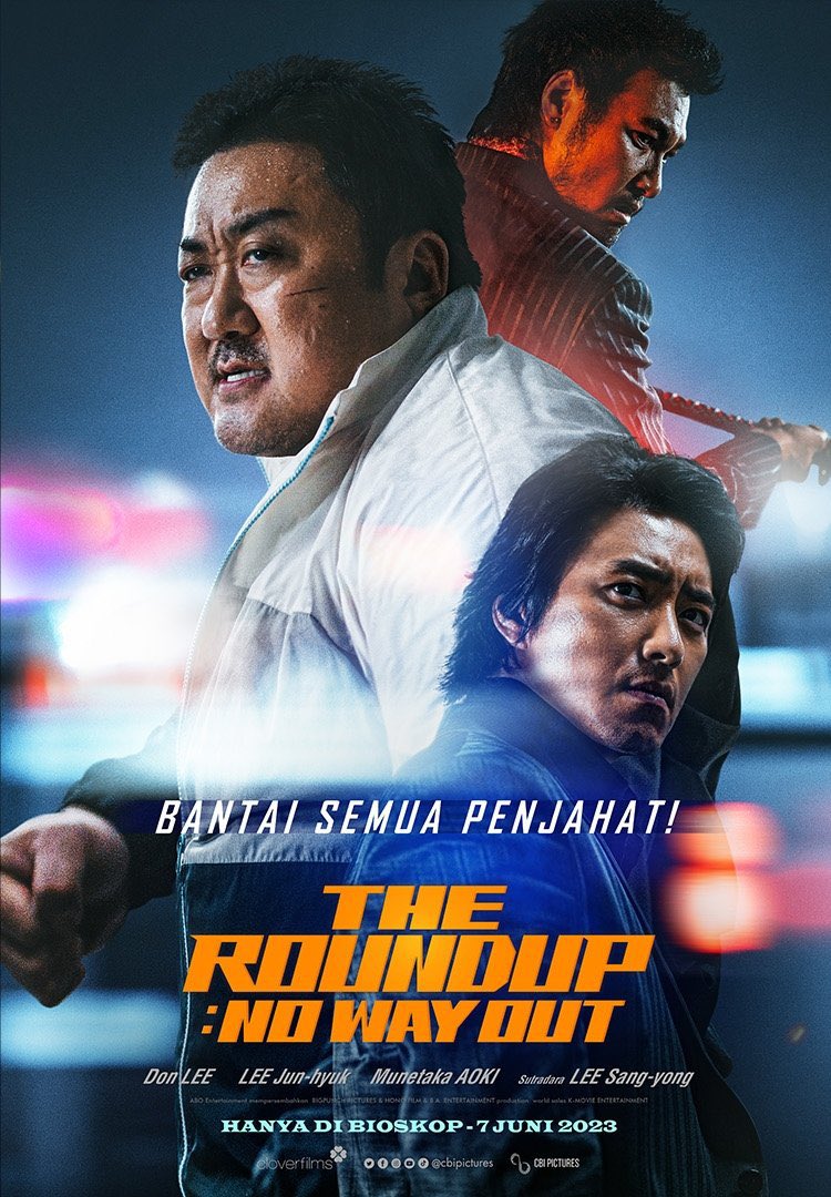 GIVEAWAY SPECIAL SCREENING

The Roundup: No Way Out

10 pemenang, 2 tix each.

Pastikan bisa hadir di
CGV GI, 5 Juni jam 19:00

Reply tweet ini dengan tag temen kamu yang bakal nemenin buat bantu Don Lee bantai semua penjahat!

Pengumuman besok siang ya!
Lezgow