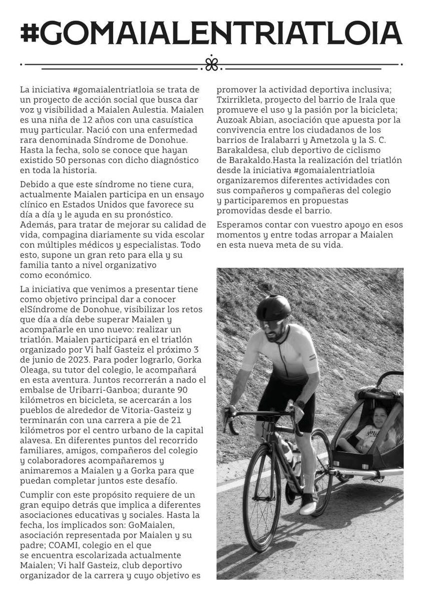 Datorren ekainaren 9an hasiko dira gure auzoko jaiak. Jarduera asko daude. Ezin duzue galdu!!!!. Hona hemen programa.

Jai inklusibo, jasangarri eta auzokideen alde!!!

Parte hartu!!!

#IralabarriAuzoElkartea

<a href="/HegoaldeBizirik/">BilbokoHegoaldeaBizirik</a>
<a href="/auzotarrok/">Auzotarrok</a>

🧵👇