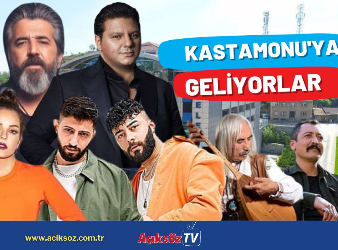 aciksozgazete's tweet photo. Ünlü sanatçılar, Kastamonu'da sahne alacak
DETAYLAR:
https://t.co/dqYkXoeMWC
#Kastamon @GVidinlioglu https://t.co/u141s8ruCa