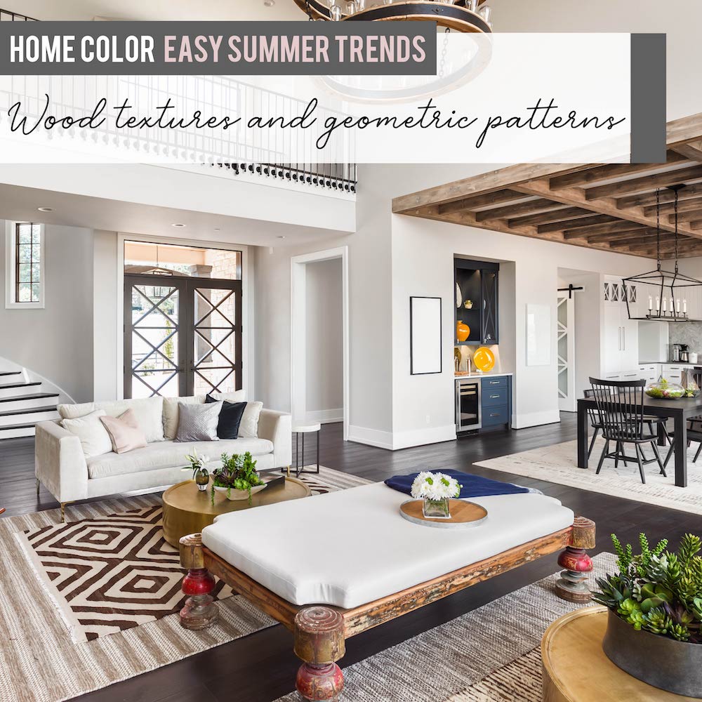 Adding wood textures and geometric patterns to your home is a great way to add some summer flair. #HomeStyles
Erica Duncan #everythingitouchturnstosold