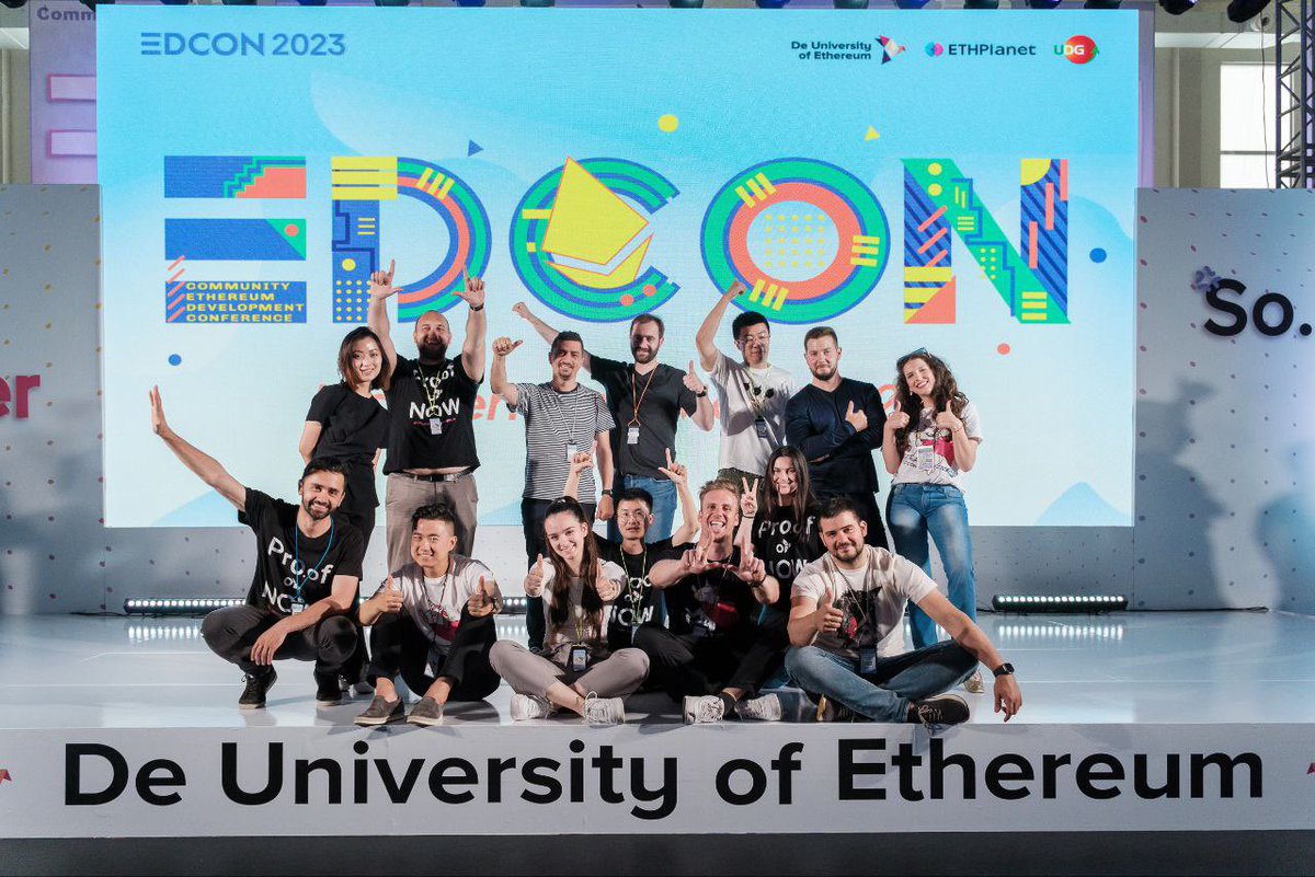 Grateful and thrilled to be a part of the incredible team that brought #EDCON2023 to life! 🚀✨ Thank you to everyone involved for making it a resounding success! 🙌🏼