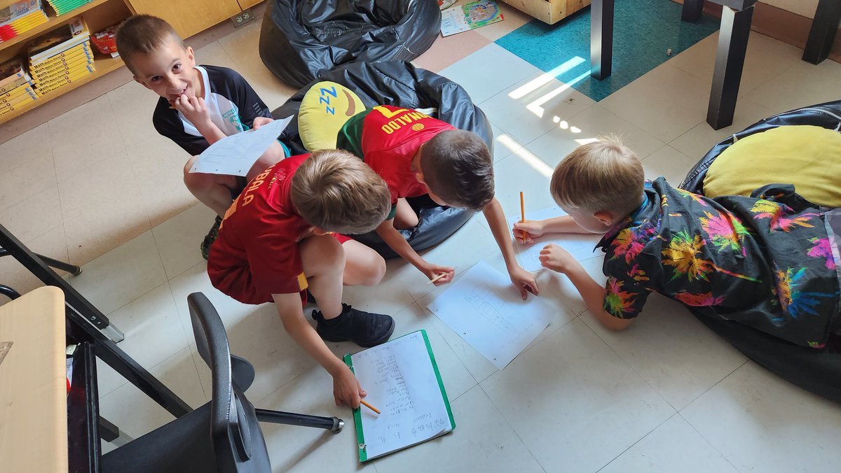 MFontanillaVan's tweet photo. In our Data unit, we've been working on understanding information in graphs and making different graphs. Students had fun coming up with survey questions for classmates to answer, exploring strategies for recording the data they collected, and writing conclusions @StBrigidHCDSB https://t.co/EzxL3svx2b