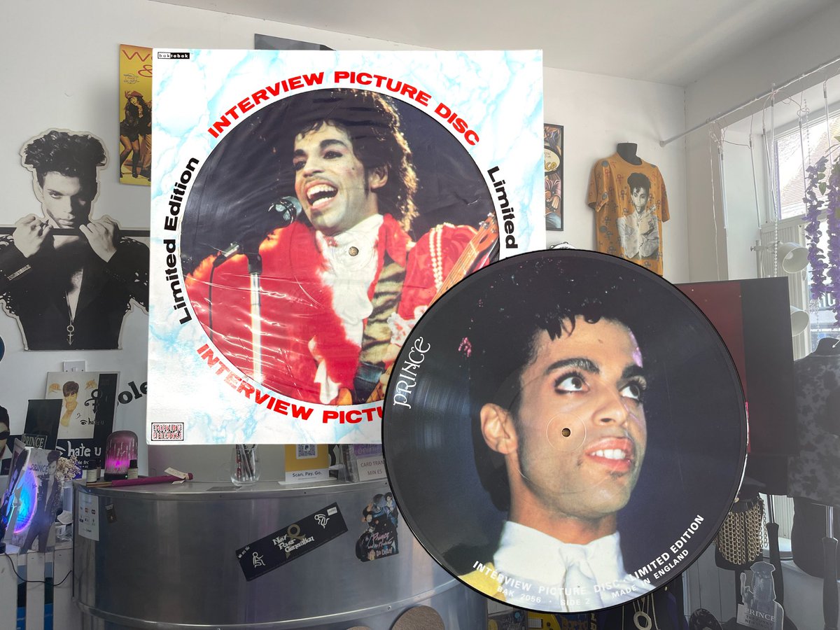 RockItPoolePRN's tweet photo. This original #Prince interview Picture Disc is a great throwback item to add to your collection It's just been added to our Back In Stock section https://t.co/Iic7UfgC9x
#Prince #Prince4Ever #PrinceCollection #PrinceVinyl #PrinceInterview https://t.co/UWH6jf1MGS