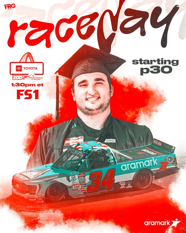 I graduated college, now it’s time to shoot for my first career T20

Raceday baby. <a href="/Aramark/">Aramark Corporation</a>