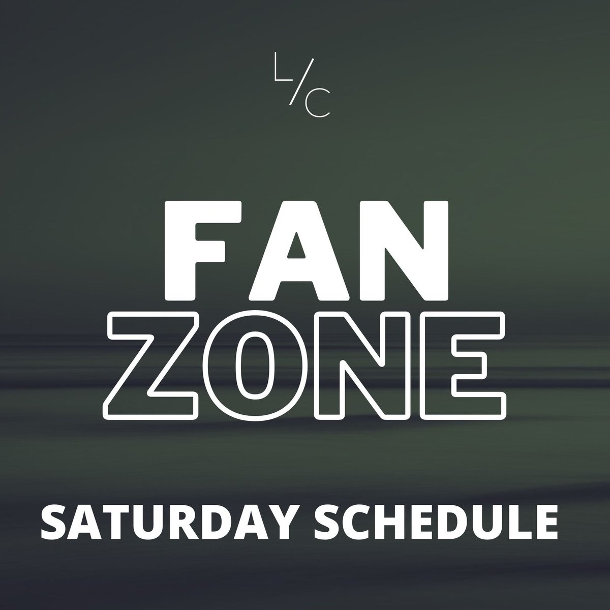 lcmgmtgroup's tweet photo. SATURDAY L/C FAN ZONE, DAY 3! Open 11AM - 5:30PM, Located across Hall of Fame Stadium. Look for the checkered flags! 🏁 Check out our roster of featured athletes, below &amp; LIVE fan experiences today! Location: Camp Trivera - https://t.co/8aQk4aKRhO https://t.co/gV3StnNj8H