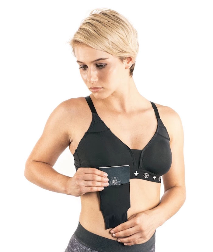 Travel Bra With Pockets