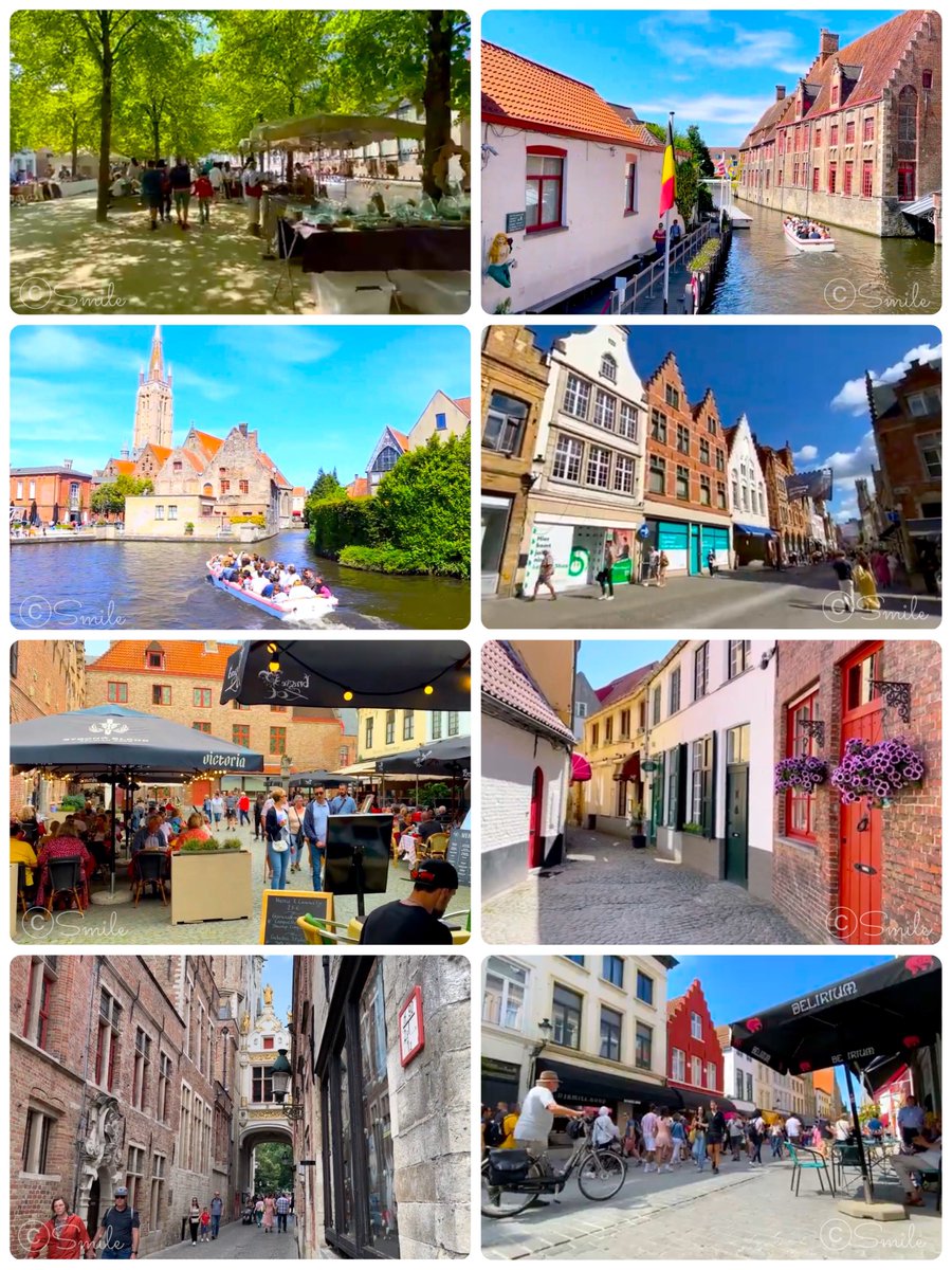 België🇧🇪Brugge
　　　🍀🧇🍀ブルージュの街並み🍀🧇🍀

#ベルギー #ブルージュ #世界遺産 #海外旅行