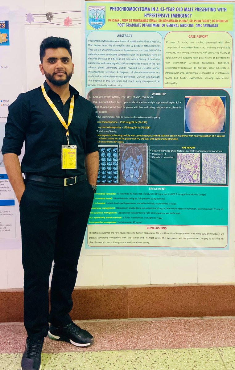 #Urosurg #posterpresentation #reidency #smhs #GMCSrinagar 
🤟