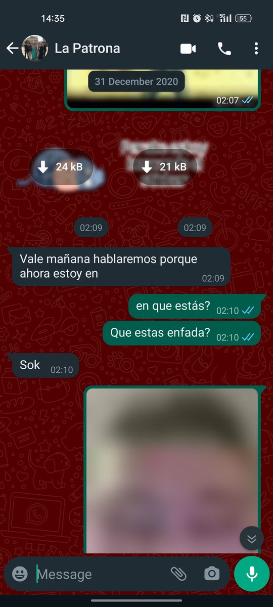 mi madre cuando se enteró que fumaba:

en estado de sok