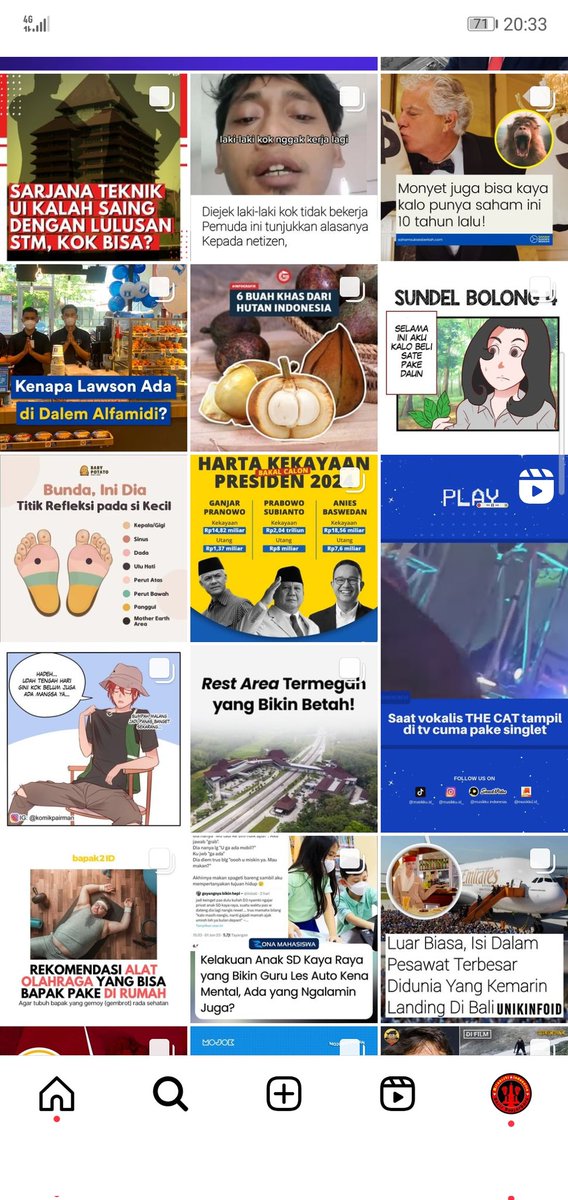MIbasisBJB's tweet photo. Laki-laki baik biasanya bisa dicek dari tab explore di Instagramnya. 

Coba share punya kamu kalo berani

Akun IG milanisti gini aja...

One Piece, komik-komik, sketsa komedi dan tips parenting (maklum sudah bapak-bapak)

Baru nyadar, Kok gak ada tentang Milan ya 😅 https://t.co/GELBIiYuJH