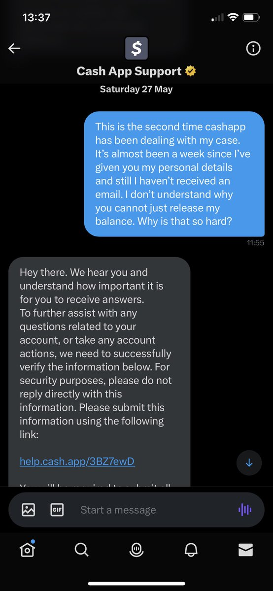 DizzDatTv's tweet photo. I don’t understand what more you want me to do…just give me back my money @CashApp @CashSupport #CASHAPPSTOLEMYMONEY https://t.co/CITUTvxbsp