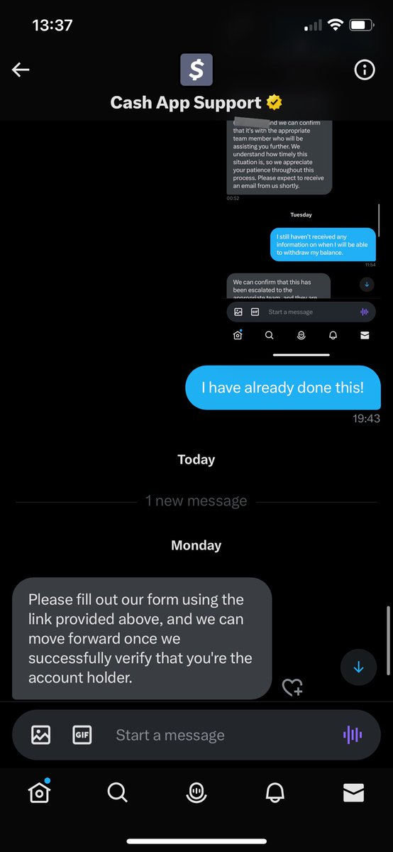 DizzDatTv's tweet photo. I don’t understand what more you want me to do…just give me back my money @CashApp @CashSupport #CASHAPPSTOLEMYMONEY https://t.co/CITUTvxbsp