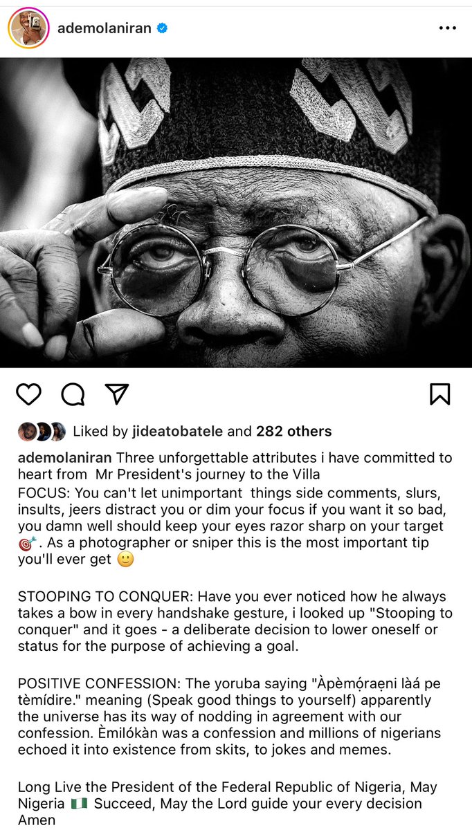 WELL SAID 🎯 @ademolaniran1 🇳🇬 #RenewedHope #GreaterLagosRising