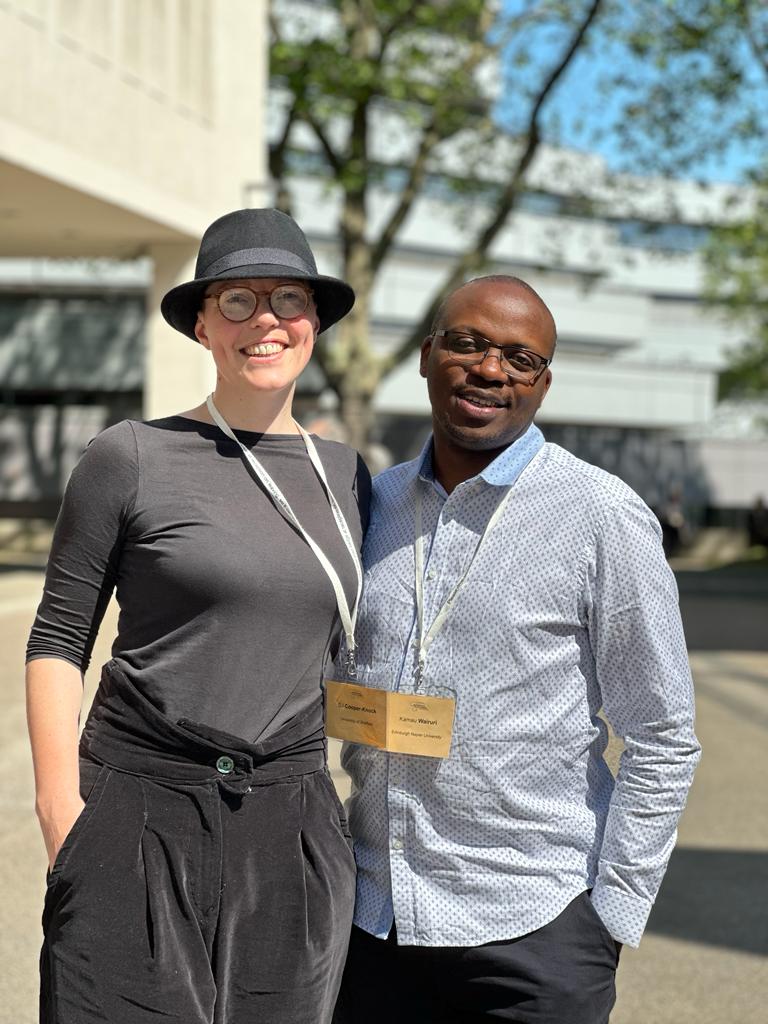 SJ Cooper-Knock (@sjck_sheff) on Twitter photo Always deeply appreciate thinking and writing with <a href="/KamauWairuri/">Kamau Wairuri | The Kenyanist</a>
'Notes on the difficulty of studying everyday police abolition'
#ECAS2023 with thanks to @nrushsmith @TessaDiphoorn for organising the panel Always deeply appreciate thinking and writing with <a href="/KamauWairuri/">Kamau Wairuri | The Kenyanist</a>
'Notes on the difficulty of studying everyday police abolition'
#ECAS2023 with thanks to @nrushsmith @TessaDiphoorn for organising the panel