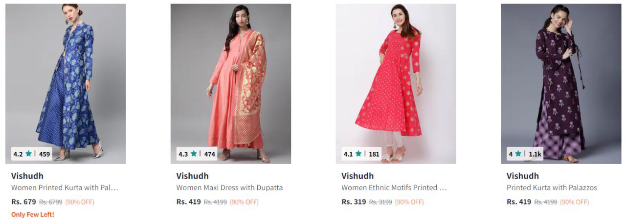 Vishudh clothing shop