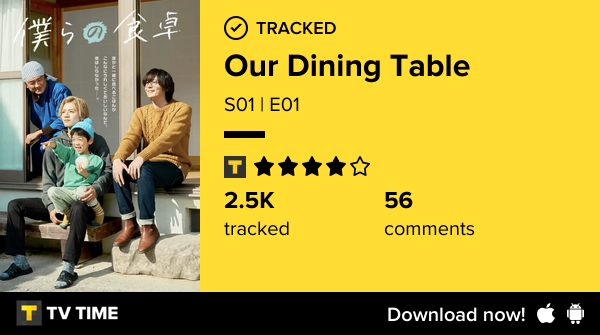 yuchanslay's tweet photo. I've just watched episode S01 | E01 of Our Dining Table! https://t.co/y0s1E0Ss78 #tvtime https://t.co/fU0tAb2PNq