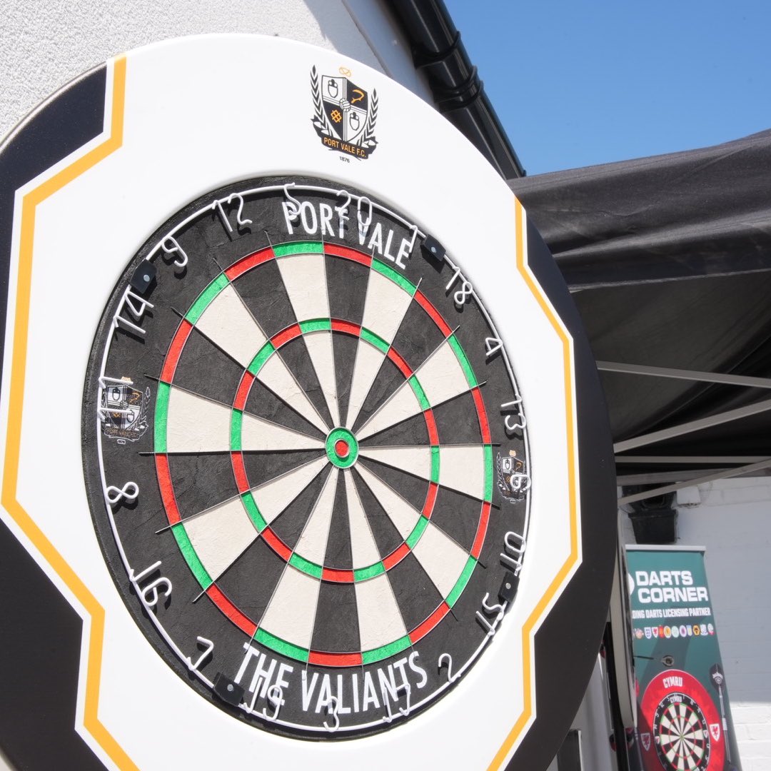 Port Vale FC on Twitter "Take on the DartsCorner 9dart and bullseye