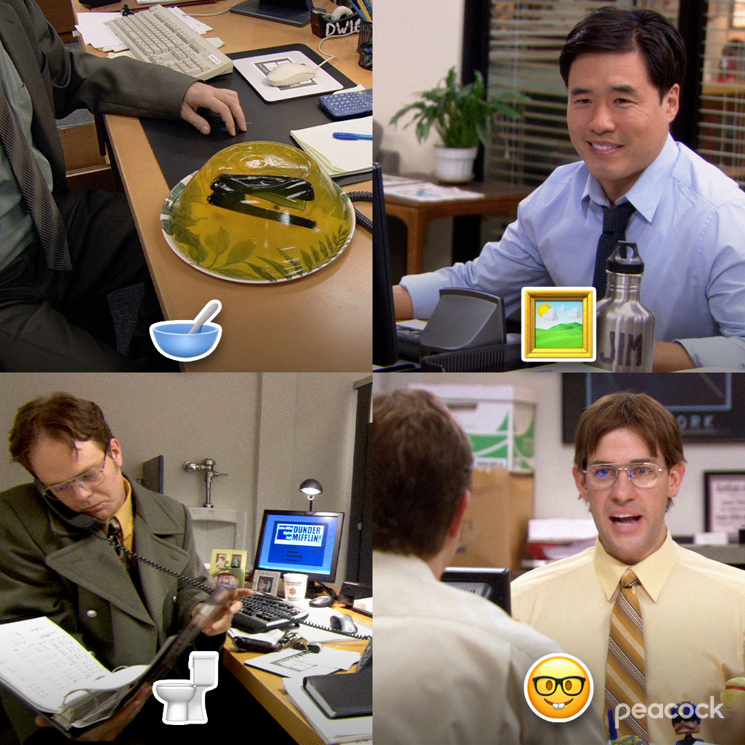 Which Jim prank is best, vote below 🥣🖼️🚽🤓