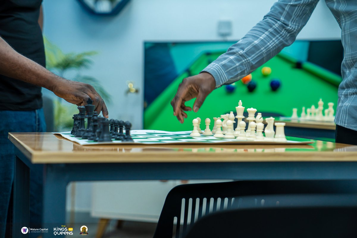 Strategizing minds collide as the chess exhibition games kick off

#WalureCapitalXChessInSlumsAfrica #WalureCapital #Tech