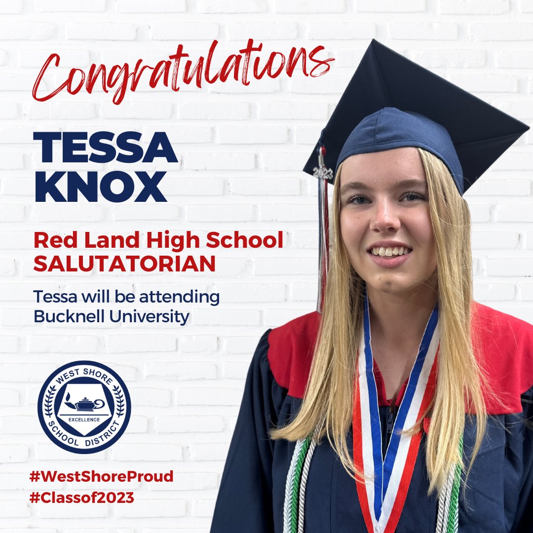Red Land H.S. on Twitter &quot;RT WestShoreSD 🎓 Happy Graduation Day
