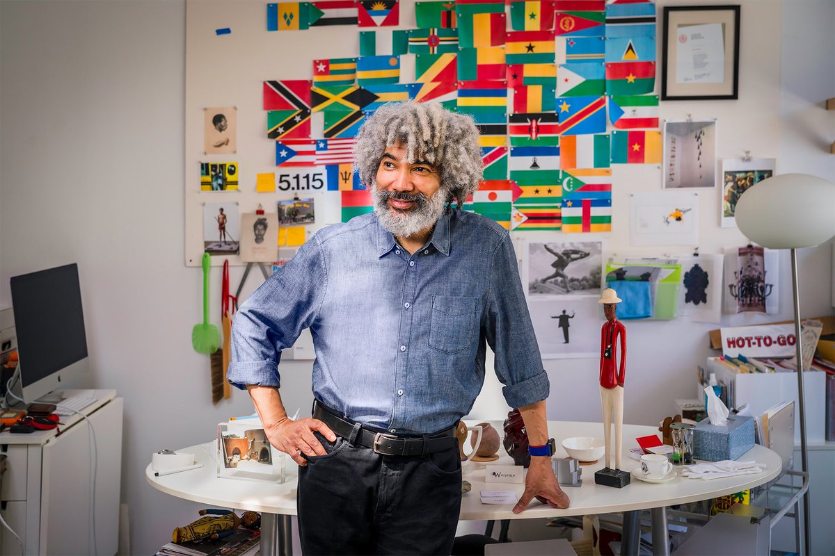 June 15: lecture by acclaimed artist Fred Wilson, about the changing scope and focus of the ethnographic museum, to question current understandings of history, identity and culture. Register now: ow.ly/ey8z50OEOm0

#fredwilson #artisttalk #hedendaagsekunst #representatie