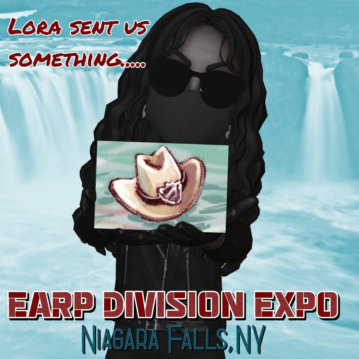 Hey!  Yer back!  How's U?
Don't know if we told you, but even though they won't be at #EDE2023 in person, <a href="/LoraInnes/">Lora Innes</a> is joining us with their work.  Now, y'know we don't like spilling everything all at once, but it doesn't seem right to leave you with nothing, sooo....
Enjoy!!