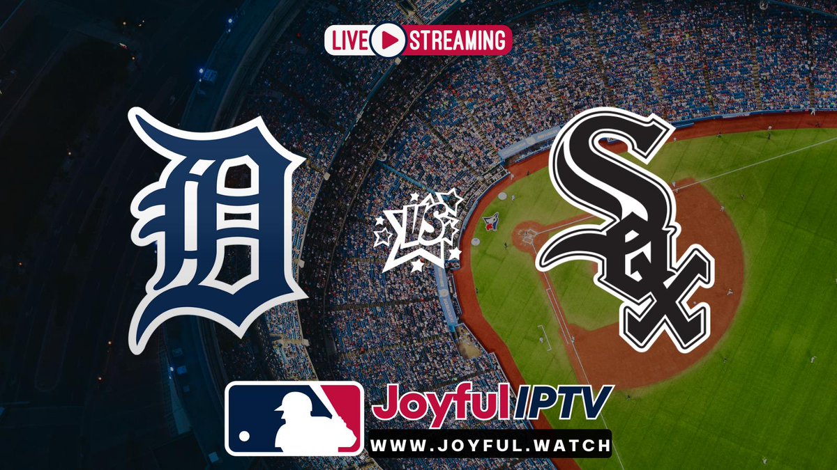 yassine_akermi's tweet photo. #MLBGame #DetroitTigers #ChicagoWhite Sox #LiveStreaming #Affordable #WeekendFun Watch the MLB game between Detroit Tigers and Chicago White Sox on the best live streaming service for an affordable price. Enjoy the #MLB match & have a great weekend! #WeekendFun https://t.co/kPJtxG3L7d