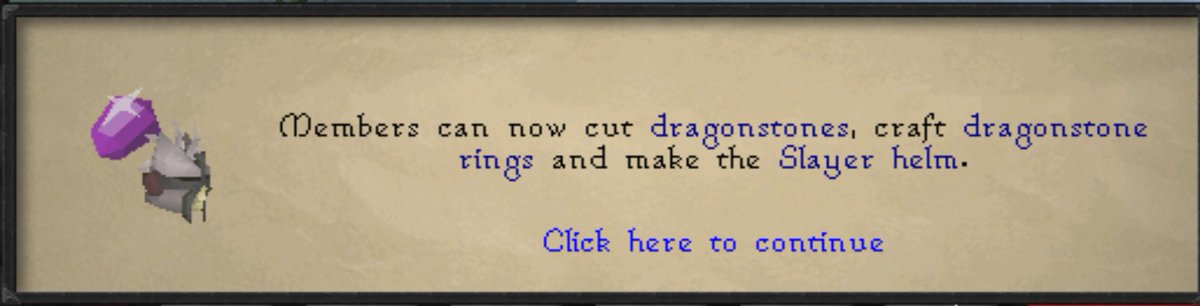 inplayash_'s tweet photo. 55 Crafting! Quite a big level as we can not cut dragonstones but more importantly can make a Slayer helm! 

2 more slayer levels before we unlock cave horrors for the black mask. 

Progress has been great today!

#uim #99slayer #osrs #runescape #ironman #ultimateironman https://t.co/RsxbVIoU1T