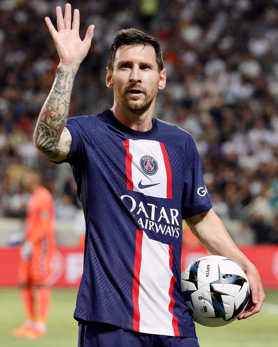 #MerciMessi ¡Leo jugará hoy su último partido con la camiseta del PSG! 🐐🔴🔵